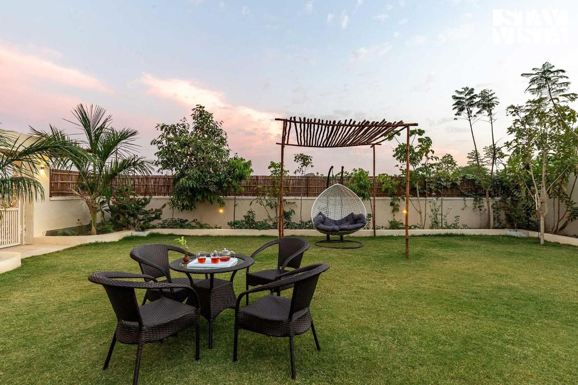 Free Birds Nest With Pvt Pool & Garden At Jaipur By Stayvista Экстерьер фото